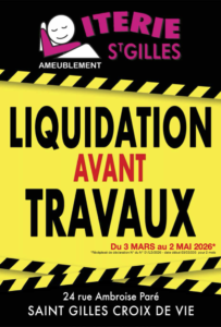 Liquidation avant travaux - Literie St Gilles