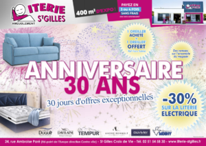 Literie St Gilles fête ses 30 ans